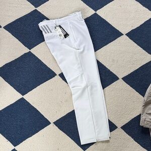 Adidas White Performance Pants